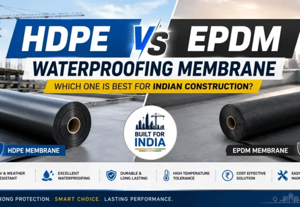 HDPE vs EPDM Waterproofing Membrane