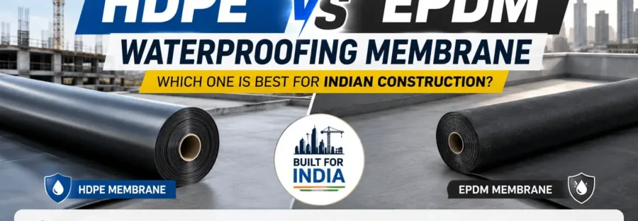 HDPE vs EPDM Waterproofing Membrane